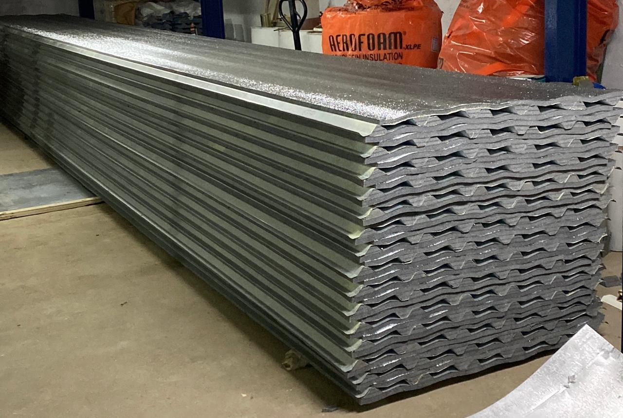Thermal insulated sheet